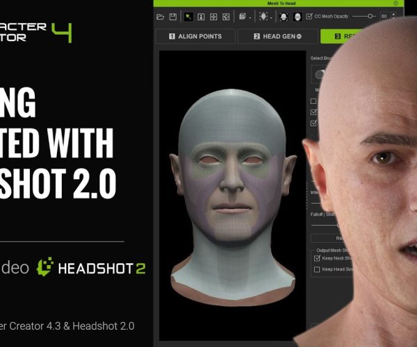 Headshot Plugin 201 for Character