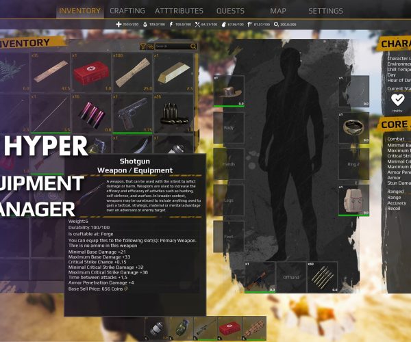 Hyper Equipment Manager v2