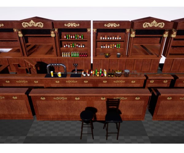 Modular Retro Bar