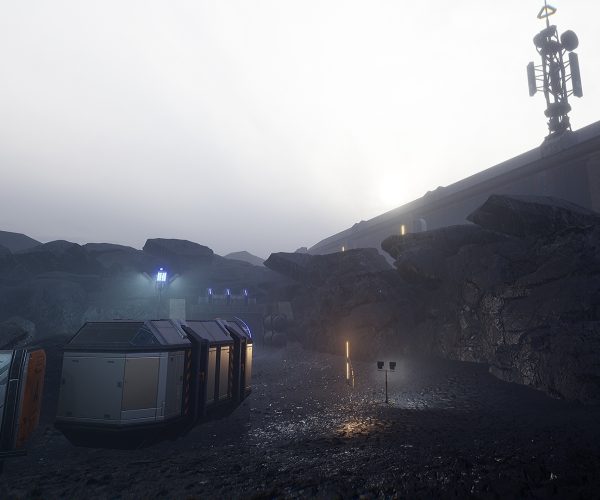 Modular Sci-Fi Quarry Environment