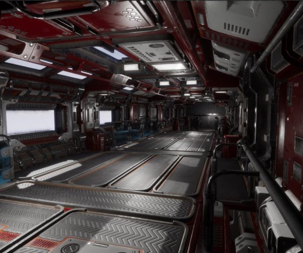 Modular sci-fi Environment A