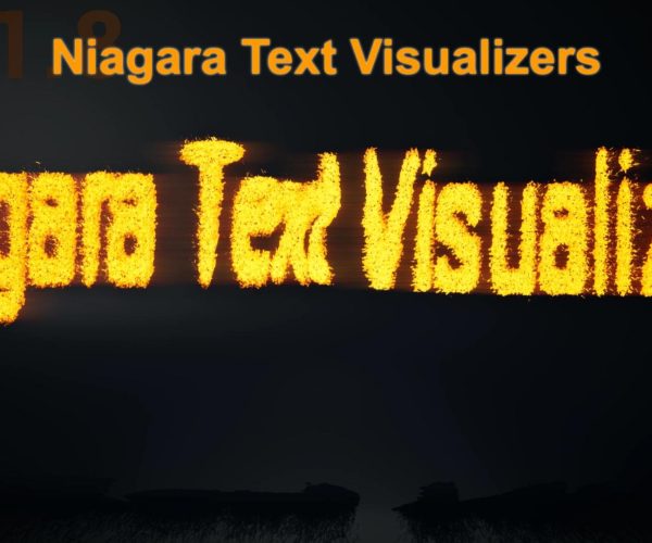 Niagara Text Visualizers