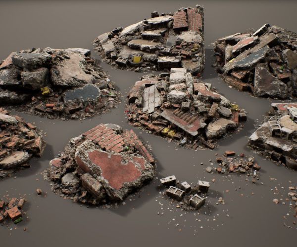 Rubble and Debris - Modular Set