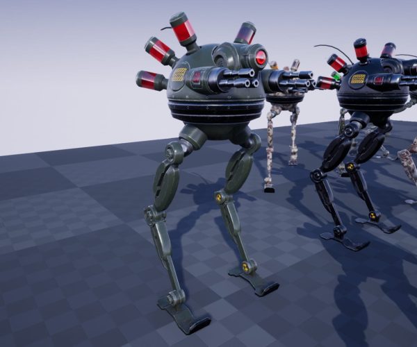 SCI FI: DROID BIPED SENTINEL