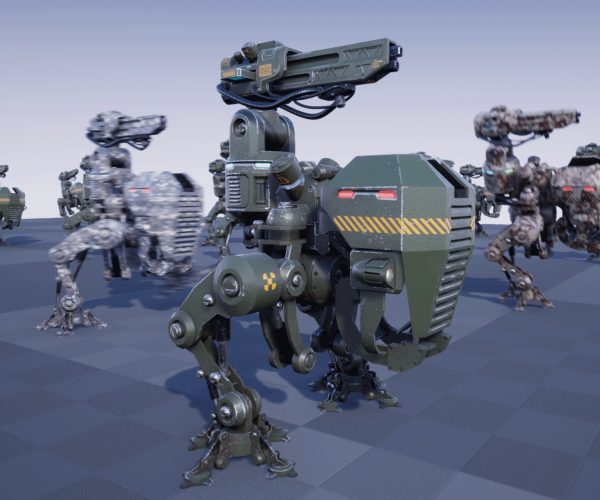 SCI FI: Light Biped Mech