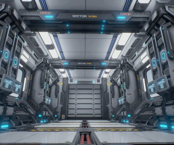 SciFi Corridor Environment