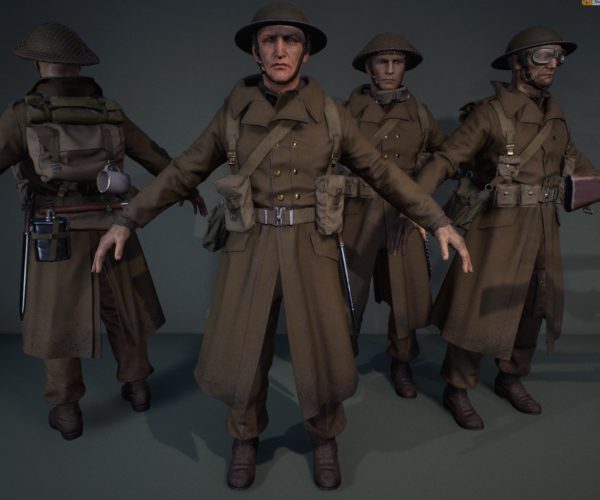 WWII British Infantry